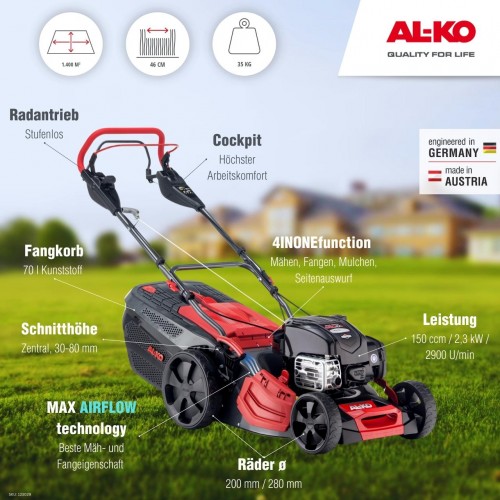 Benzínová kosačka AL-KO 473 VS-B  Premium