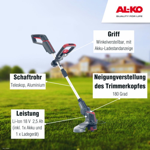 AKU vyžínač GT 1825 SET