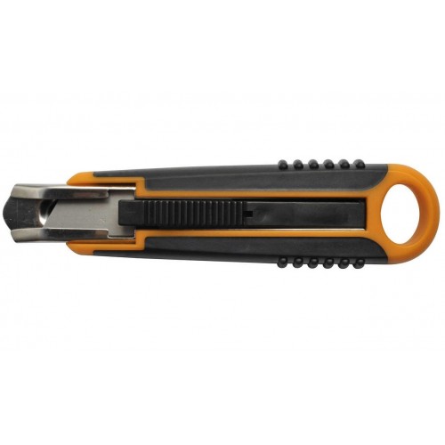 Odlamovací nôž s automatickým zasúvaním FISKARS 18 mm