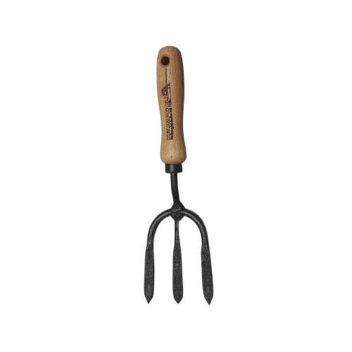 Široké ručné kypriace trojzubé vidly KRUMPHOLZ, 200 g, 18 cm