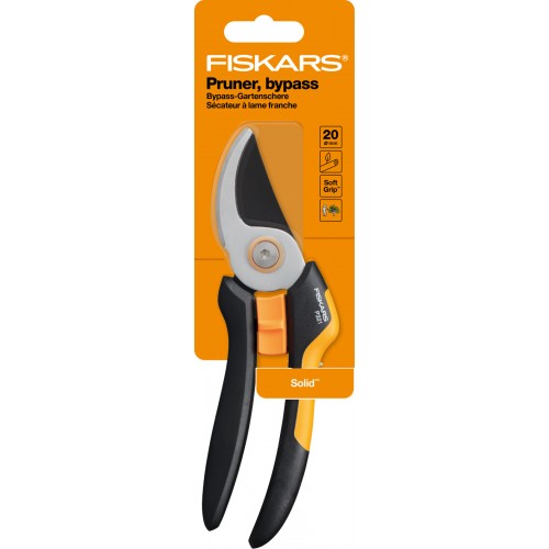 Dvojčepeľové záhradné nožnice FISKARS Solid P321