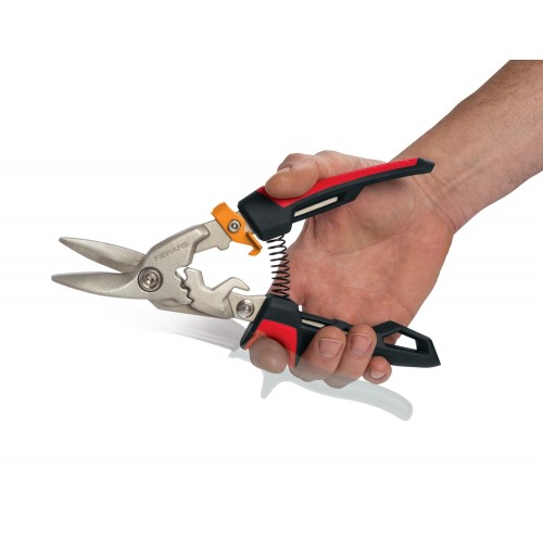 Prevodové nožnice na plech FISKARS PowerGear, ľavé