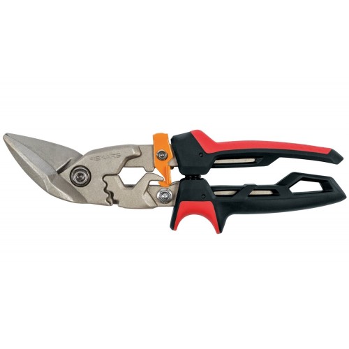 Prevodové nožnice na plech FISKARS PowerGear, offsetové ľavé