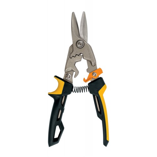 Prevodové nožnice na plech FISKARS PowerGear, priame