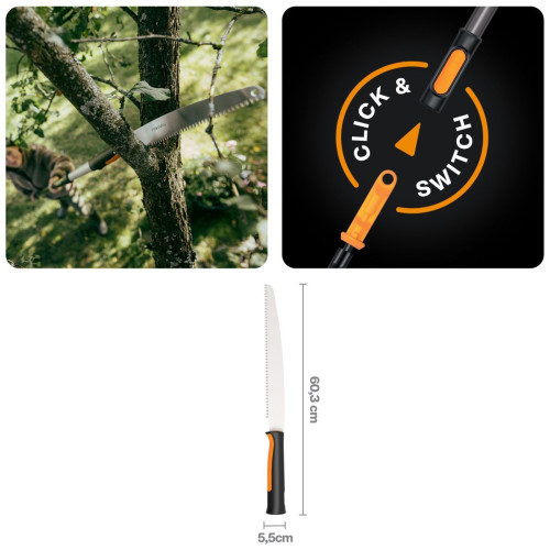 Priama prerezávacia píla na konáre Fiskars OneClick