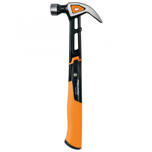 Tesárske kladivo M 16oz/13,5" FISKARS HARDWARE, zahnuté čeľuste