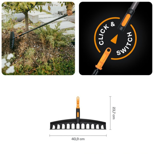Univerzálne hrable Fiskars OneClick