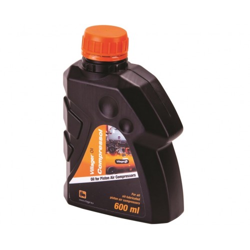 Olej VILLAGER pre kompresory, 600 ml