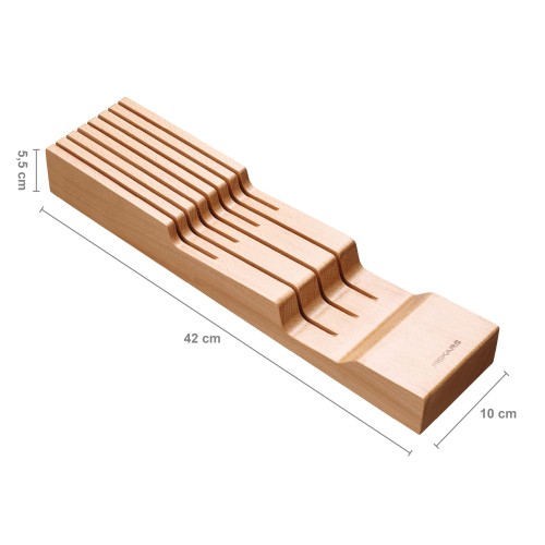 Drevený blok na nože do zásuvky FISKARS All Steel