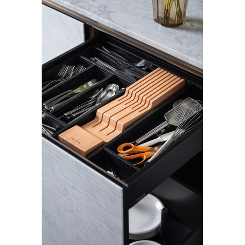 Drevený blok na nože do zásuvky FISKARS All Steel