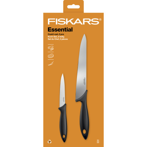 Sada kuchárskych nožov FISKARS Essential, 2ks