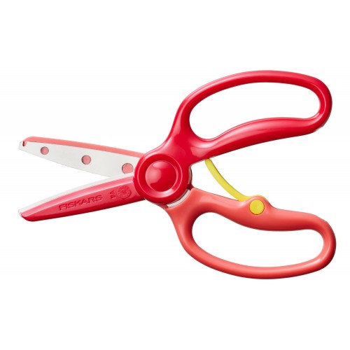 Tréningové detské nožnice FISKARS, červené