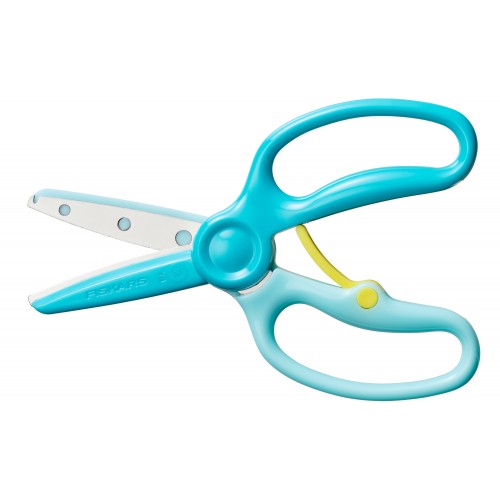 Tréningové detské nožnice FISKARS, tyrkysové