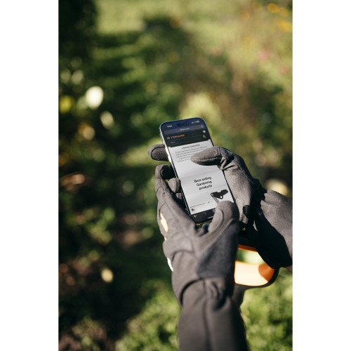 Pracovné rukavice pre starostlivosť o kríky FISKARS, veľ.10