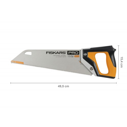 Univerzálna ručná píla FISKARS PowerTooth, 38cm, 9 zubov/palec
