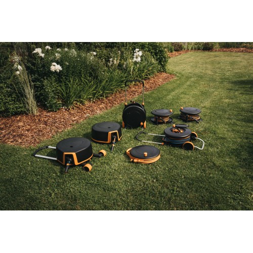 Bubon s hadicou Solid FISKARS M, 13 mm (1/2"),  dosah 21,5 m