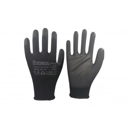 Záhradné rukavice BOMBER Light Black