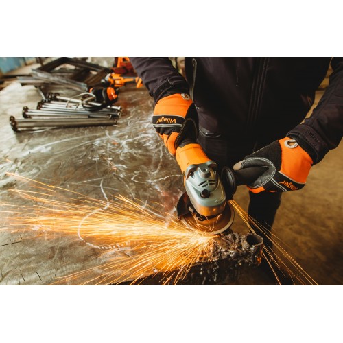 Akumulátorová uhlová brúska VILLAGER FUSE VLN 4320 (bez batérie a nabíjačky)