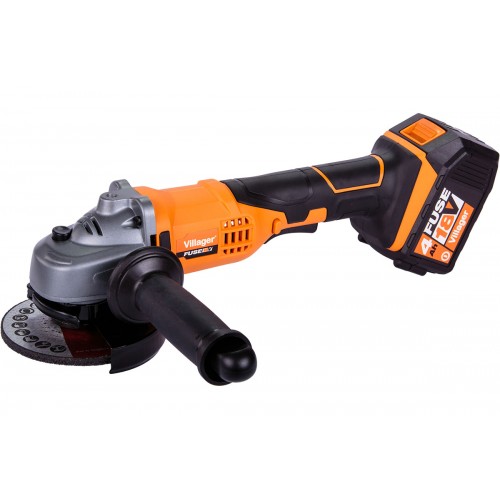 Akumulátorová uhlová brúska VILLAGER FUSE VLN 4320 (bez batérie a nabíjačky)