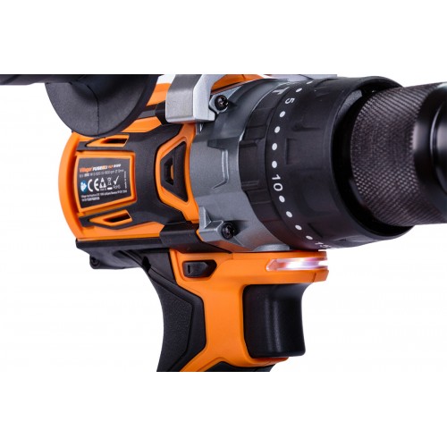 Akumulátorový skrutkovač s príklepom VILLAGER FUSE VLP 5120 (bez batérie a nabíjačky)