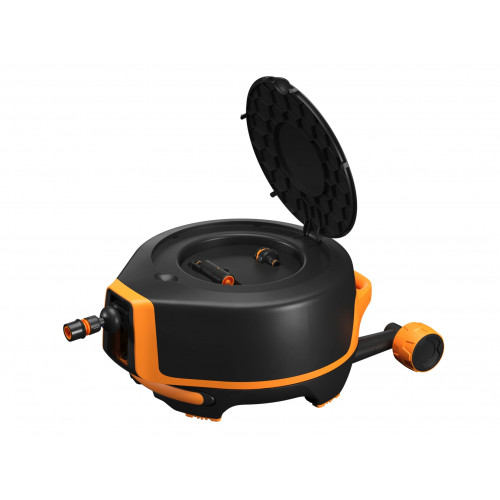 Automatický bubon s kolieskami FISKARS XL, 13 mm (1/2"), dosah 27 m