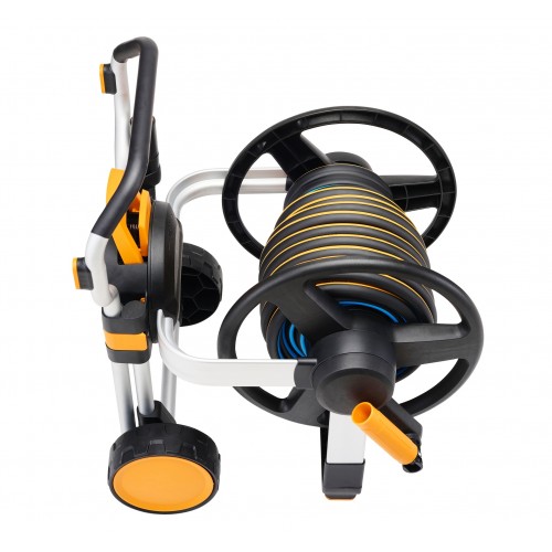Manuálny bubon s kolieskami a hadicou FISKARS XL (všetko v jednom)