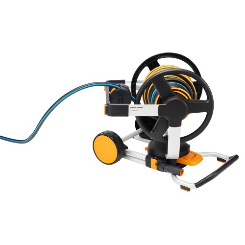 Manuálny bubon s kolieskami a hadicou FISKARS XL (všetko v jednom)