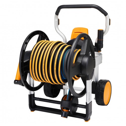 Manuálny bubon s kolieskami a hadicou FISKARS XL (všetko v jednom)