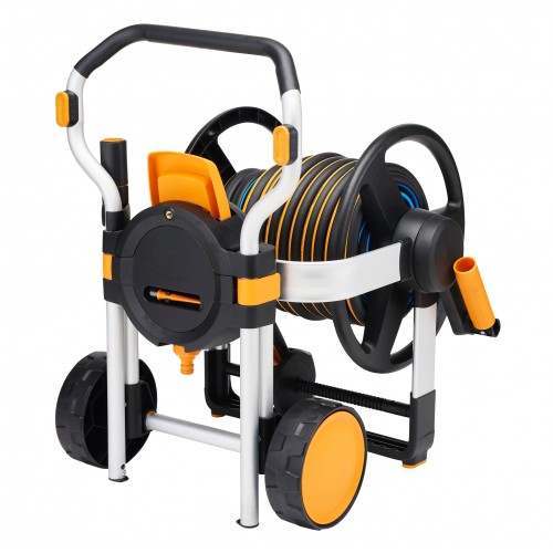 Manuálny bubon s kolieskami a hadicou FISKARS XL (všetko v jednom)