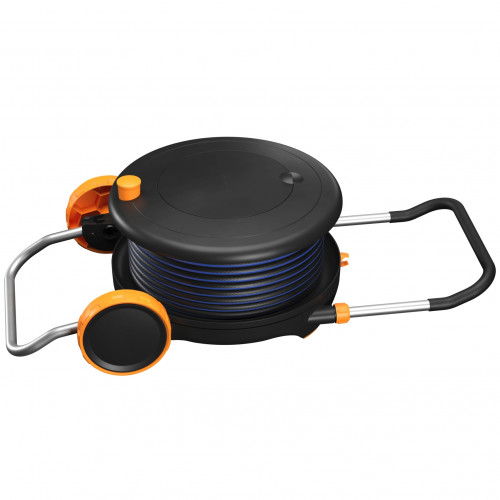 Vozík s bubnom a hadicou FISKARS L, 13 mm (1/2"), dosah 31,5 m