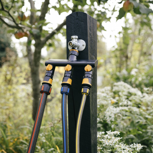 Trojcestný kohútikový ventil s On/Off FISKARS Comfort