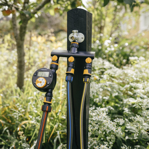 Trojcestný kohútikový ventil s On/Off FISKARS Comfort