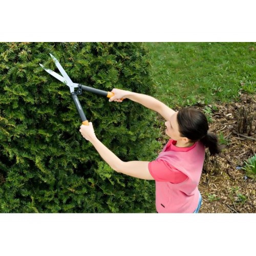 Nožnice na živé ploty s pákovým prevodom FISKARS PowerLever HS52